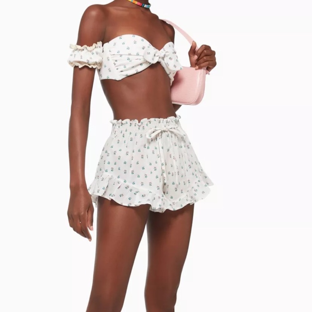 MONTCE Boho Shorts in Cotton Floral